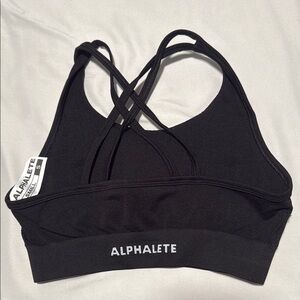 Alphalete Black Sports Bra